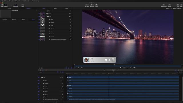 Create Video Titles With Apple Motion 5 смотреть онлайн