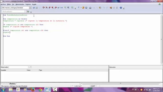 Ejemplo de Macro, Utilizando OpenOffice смотреть онлайн