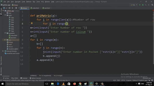 Python Program To Find Transpose Of A Matrix (Bangla) смотреть онлайн