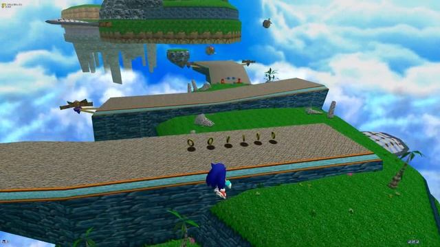 Sonic Adventure: Dreamcast Sonic in Beta Windy Valley смотреть онлайн