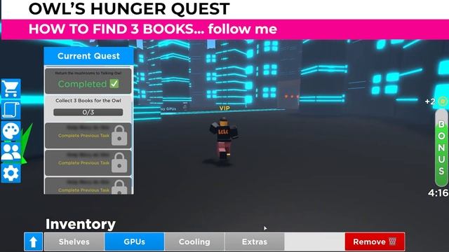 HOW to FIND OWLS 3 BOOKS & GLASSES & 15 MUSHROOMS in DOGECOIN MINING TYCOON ROBLOX смотреть онлайн