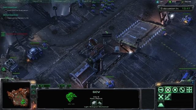 StarCraft 2 Storyline: Wings of Liberty Campaign - Zero Hour (Mar Sara) #3 смотреть онлайн
