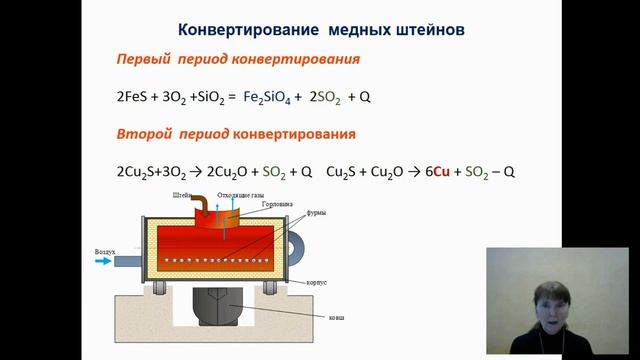 Конвертирование медных штейнов смотреть онлайн