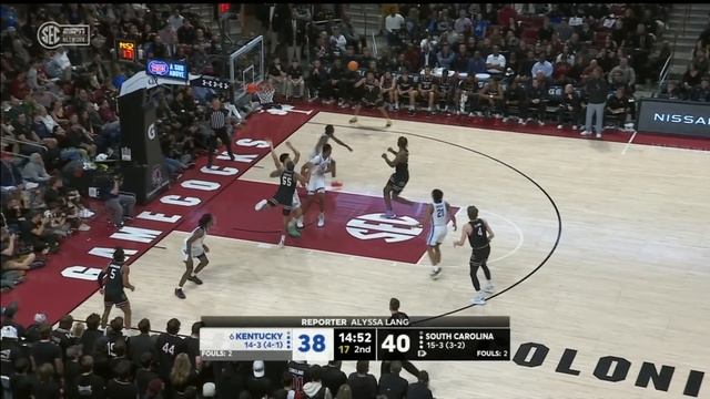 Kentucky Wildcats vs. South Carolina Gamecocks | Full Game Highlights | ESPN College Basketball смотреть онлайн