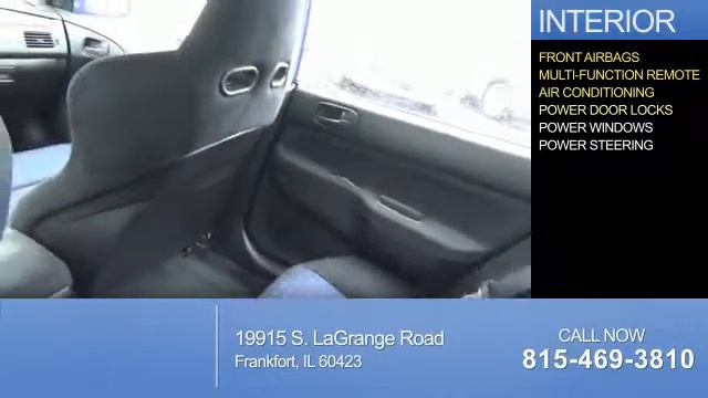 2003 Mitsubishi Lancer Evolution 206401 - Frankfort IL смотреть онлайн