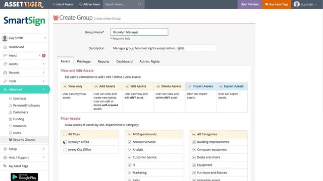 AssetTiger :: Adding and Updating a User’s Permissions смотреть онлайн