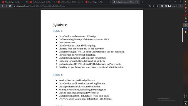 (తెలుగులో)New DevOps Daily Training OCTOBER 5th 7AM to 8:30AM-TERRAFORM-DOCKER-JENKINS-AZURE-DEVOPS смотреть онлайн