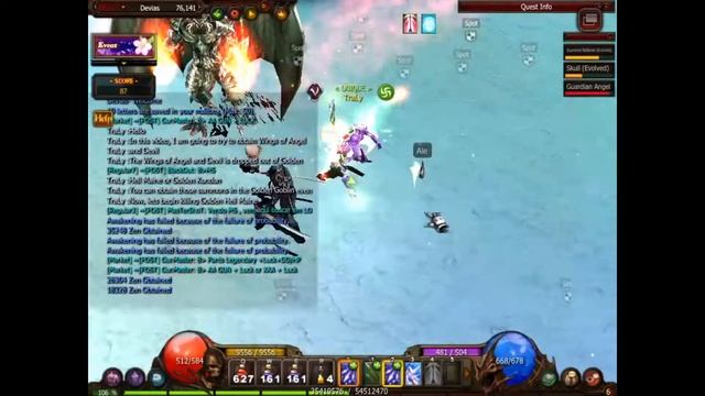 Obtaining Wings of Angel and Devil - Mu Online смотреть онлайн