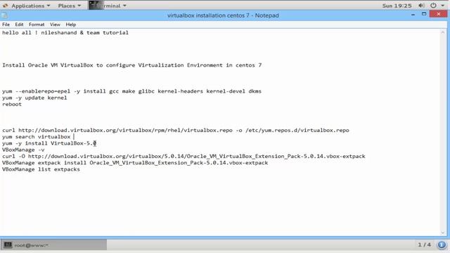 Install Oracle VM VirtualBox to configure Virtualization Environment in centos 7 смотреть онлайн