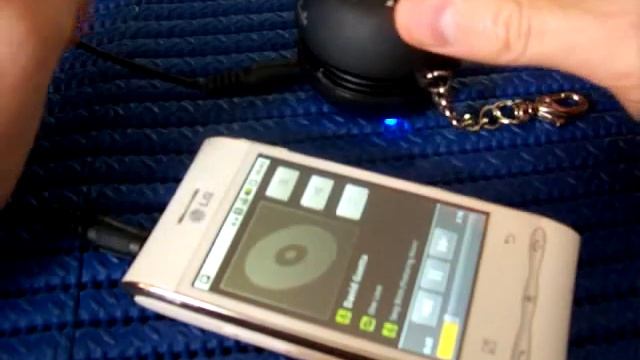 Портативная колонка(xmini(Mmini speaker)mini-007)) и LG GT540 Optimus смотреть онлайн