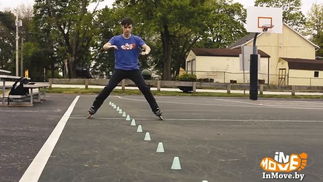 Как начать слалом - 1 занятие смотреть онлайн