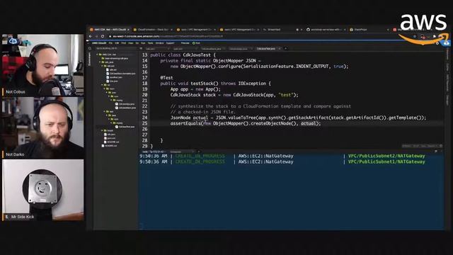 Using Java with AWS CDK for the first time смотреть онлайн