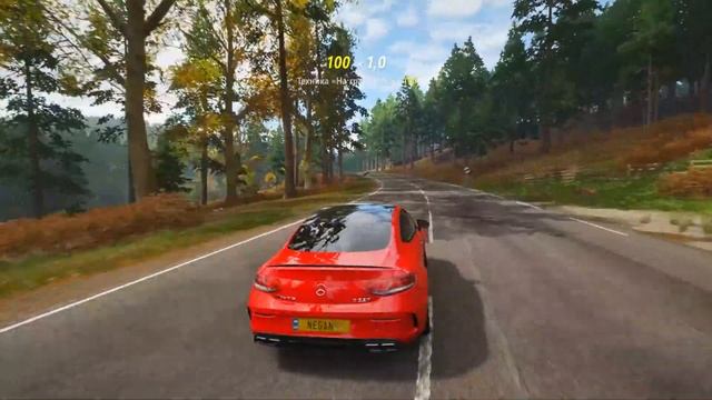 Forza Horizon 4 Тест драйв MERCEDES AMG C63 S смотреть онлайн