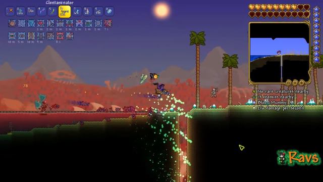 TERRARIA 1.4 - WEREWOLVES VS EMPRESS OF LIGHT #28 смотреть онлайн