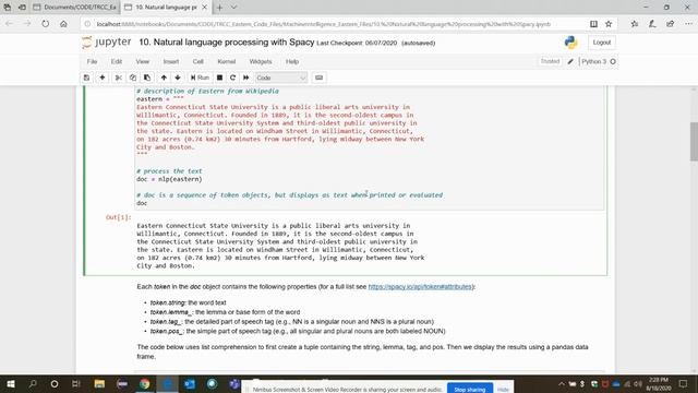 Natural Language Processing using Spacy смотреть онлайн