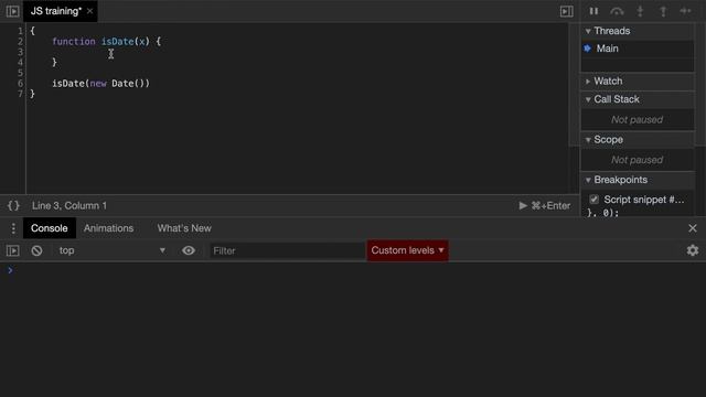 JS Training - Beginner - Dates #1 смотреть онлайн