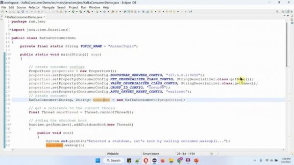 Consumer Group in Kafka with 2 Partitions and 2 Consumers | Java Kafka Consumer code | Apache Kafka