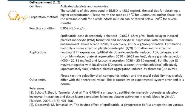 GC12447 Eptifibatide смотреть онлайн