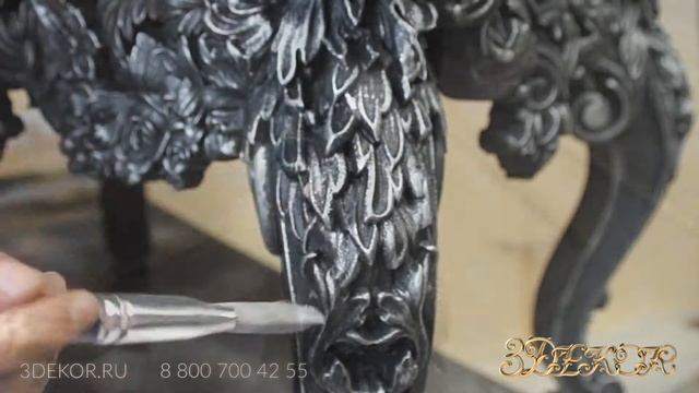 Декорирование под старину деревянного консольного стола смотреть онлайн