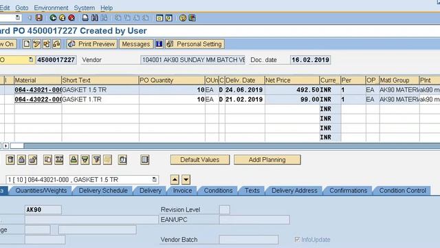 How To Delete PO Line Item In SAP | How To Delete PO In ME22N смотреть онлайн