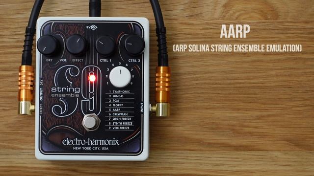 Electro Harmonix STRING9 String Ensemble - Sound Demo (no Talking)