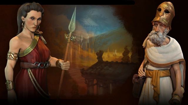 Greece Theme - Atomic (Civilization 6 OST) | Epitaph of Seikilos смотреть онлайн