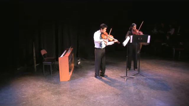 Duo in Bb Major K424 - Mvt III Tema con Varzioni - Mozart.mov смотреть онлайн