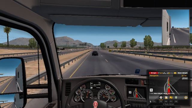 American Truck Simulator.. First flight from California смотреть онлайн