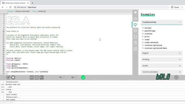 0: Setting Up, C++ Real-Time Audio Programming with Bela смотреть онлайн
