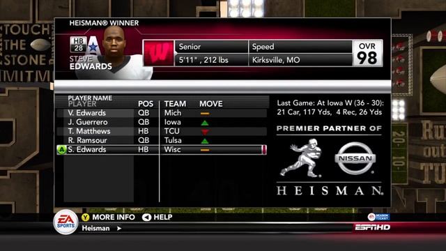 NCAA Football 13 Road to Glory: End of Freshman Season Update Before Bowl Game ft Florida Gators смотреть онлайн