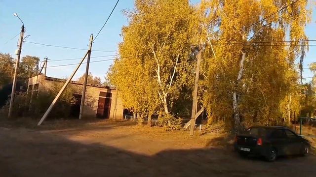 Борки#СКО#солнечный вечер октября. смотреть онлайн