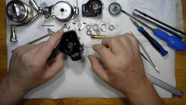 Катушка GRFish Metallic 3000SF - обзор с разбором (катушка для левши).