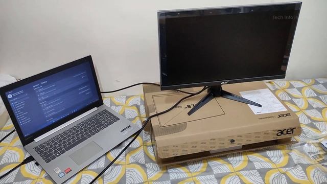 Amazon Basics vs Acer Nitro QG221Q led monitor | detail comparison (gaming test, speaker, port) смотреть онлайн