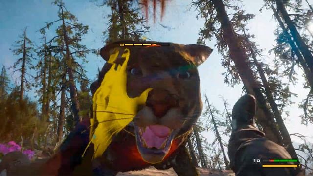 Прохождение Far Cry New Dawn на 100%. Охота на животных-мутантов. Медведь, пума, кабан, бизон. смотреть онлайн