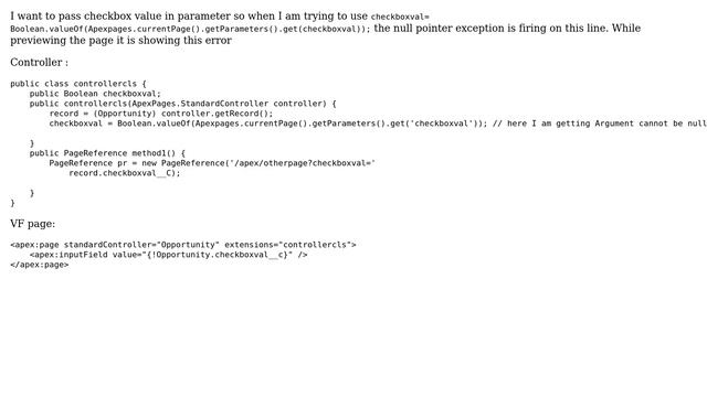 Salesforce: Argument cannot be null. System null pointer exception for checkbox (2 Solutions!!) смотреть онлайн