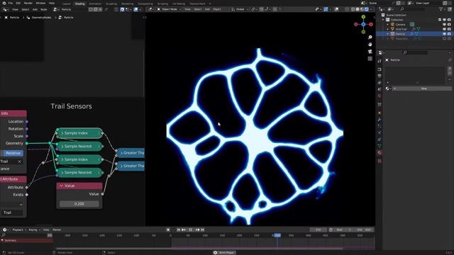 Blender 3.6 Physarum Simulation! (Part 2) смотреть онлайн