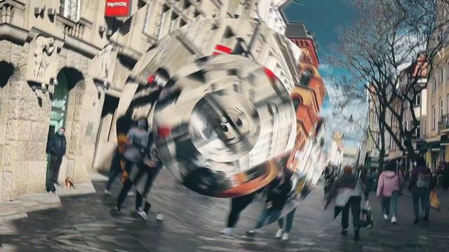 Католическая Пасха.Прогулка по старому городу.город Росток Германия смотреть онлайн