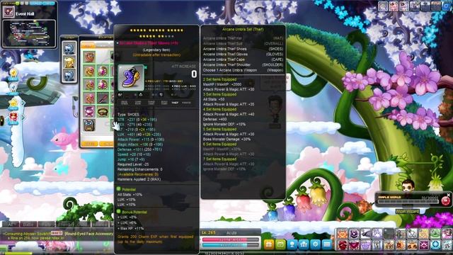 MapleStory Dual Blade Pre-(Flame)Compensation Equip Video смотреть онлайн