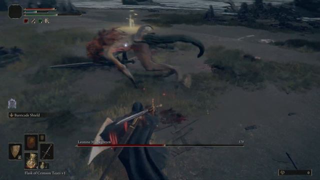 Elden Ring - Castle Morne: Leonine Misbegotten Bossfight: Ash of War Barricade Shield Counter Comba смотреть онлайн