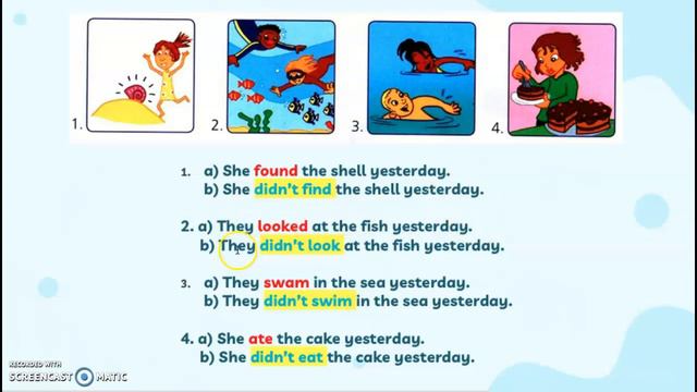 ENGLISH YEAR 3: UNIT 9 ON HOLIDAY (SIMPLE PAST TENSE) смотреть онлайн