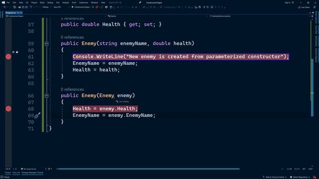 11. Types of Constructors in C# | شرح سي شارب смотреть онлайн