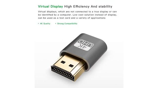 top 5 лучших покупок виртуального дисплея HDMI адаптируются в 2020 году смотреть онлайн
