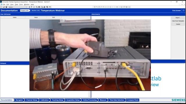 Simcenter Testlab Thermocouples смотреть онлайн