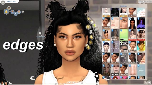 the sims 4: urban cc haul | hairs, edges, clothes, & more!! (100+ links) смотреть онлайн