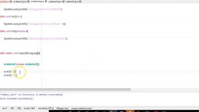Method Overloading (Java Programming Language)| GeeksforGeeks смотреть онлайн