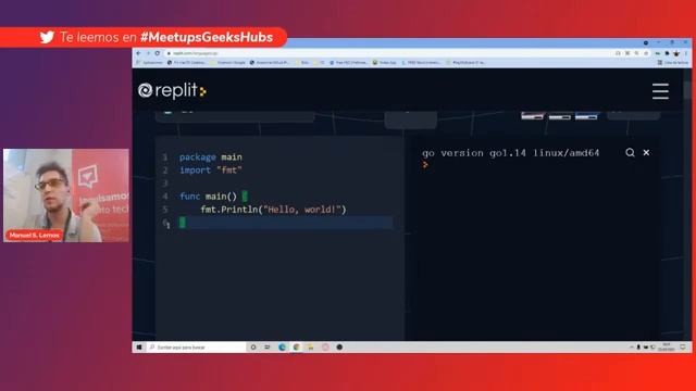 Aprende a Programar con #GO ?? | Manuel S. Lemos, Community Lead en GeeksHubs смотреть онлайн