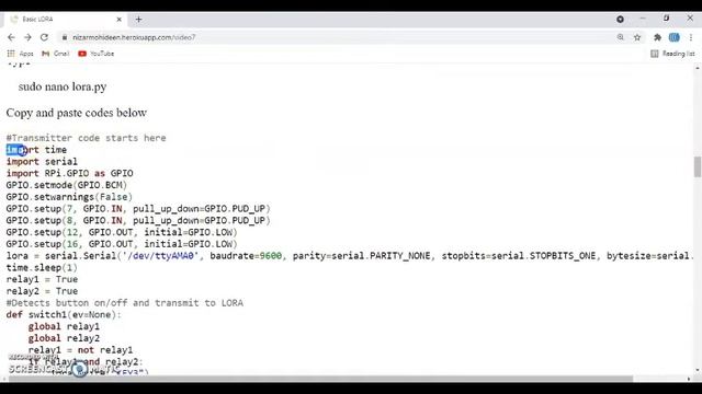 7. Ebyte LORA with Raspberry Pi to switch Relay смотреть онлайн