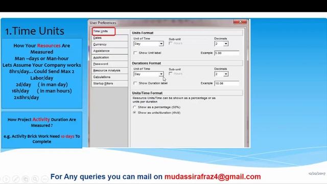 User preferences in primavera p6 Urdu/Hindi смотреть онлайн