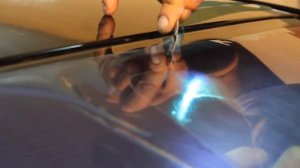 Как затонировать лобовое стекло атермальной тонировкой хамелеон