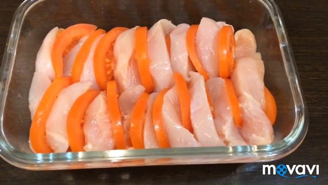 Сочное куриное филе-запеканка-вкусно,сытно и просто!!! смотреть онлайн